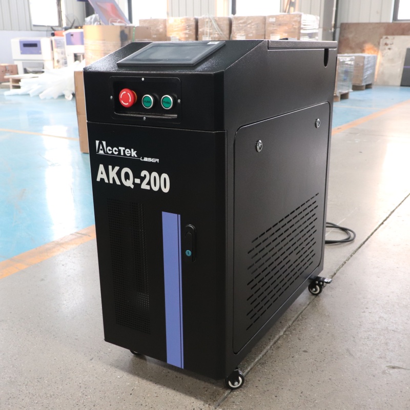 Industrial Laser Cleaning - AccTek يده المحمولة إزالة الصدأ 500