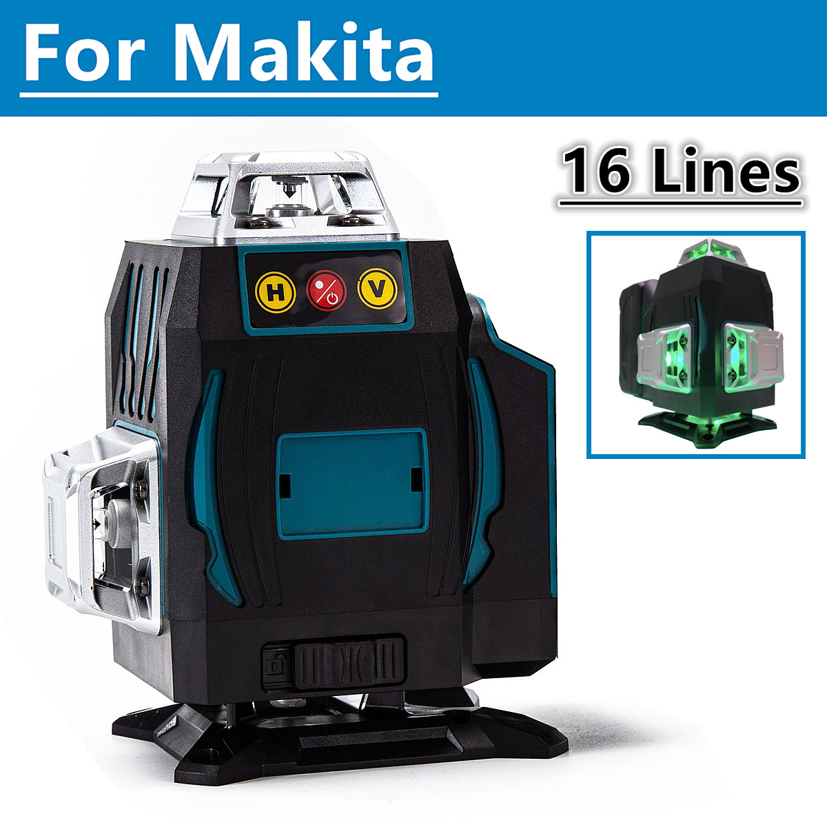 Industrial Laser Alignment Tool - لماكيتا بطارية 18 فولت 16 خطوط
