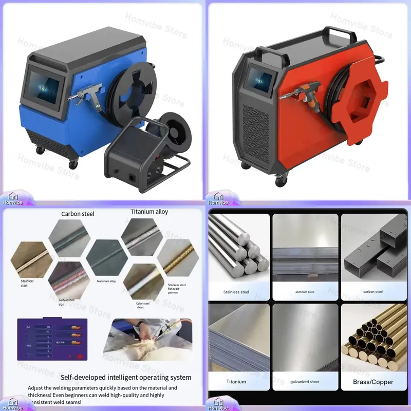 Industrial Laser Repair - آلة لحام بالليزر محمولة رباعية الوظائف