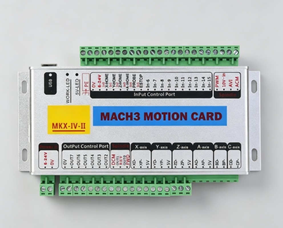 Breakout Board Mach3 - بطاقة حركة USB رباعية المحاور MK4-IV