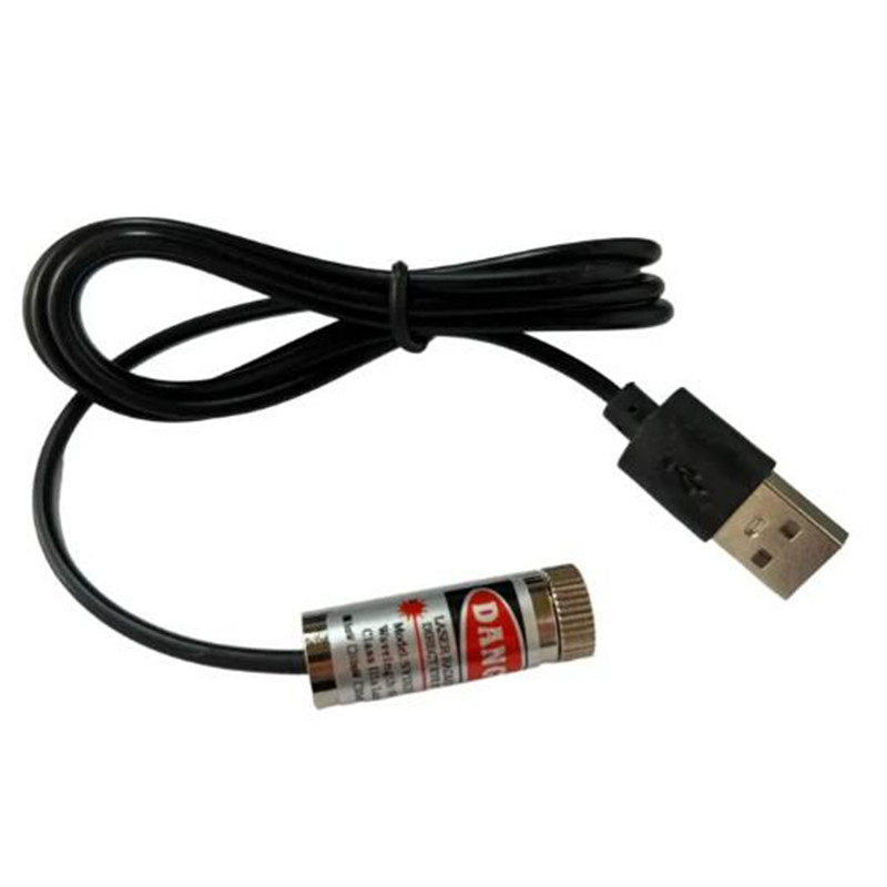 Industrial Laser Line Generator - USB موصل وحدة الليزر 12 مللي
