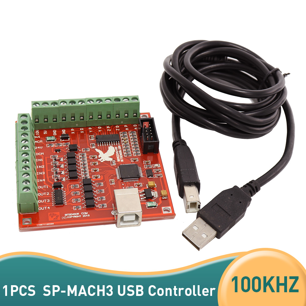 CNC USB SP-MACH3 100 كيلو هرتز - مراجعة Breakout Board Mach3 وسعره
