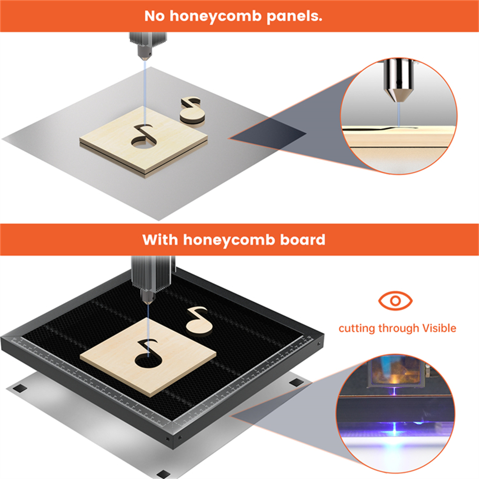 طاولة عمل ليزر من ACMER على شك - مراجعة Co2 Laser Engraving Machine وسعره