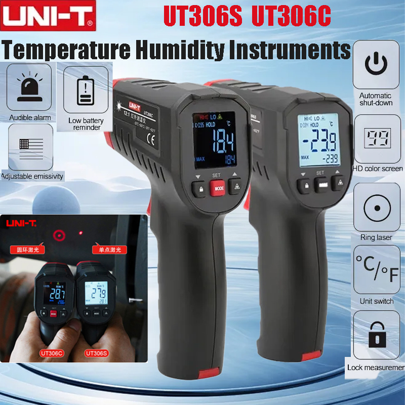 UNI-T UT306S UT306C ميزان الحر - مراجعة Industrial Laser Blaster وسعره