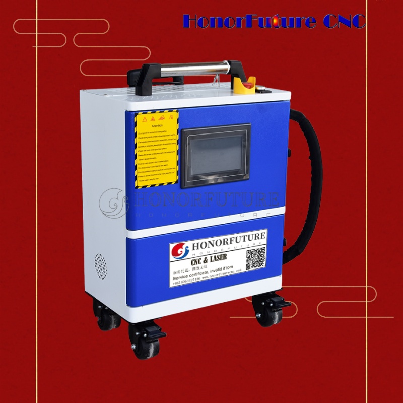 آلة تنظيف بالليزر JPT بقوة 500 - مراجعة Industrial Laser Paint Remover وسعره