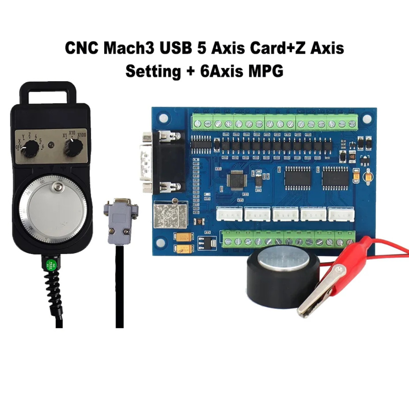 CNC MACH3 USB 5 محور 100 كيلو  - مراجعة Breakout Board Mach3 وسعره