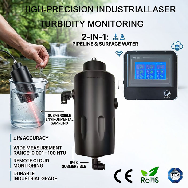 مستشعر ليزر صناعي غاطس لقياس ا - مراجعة Industrial Laser Sensor وسعره