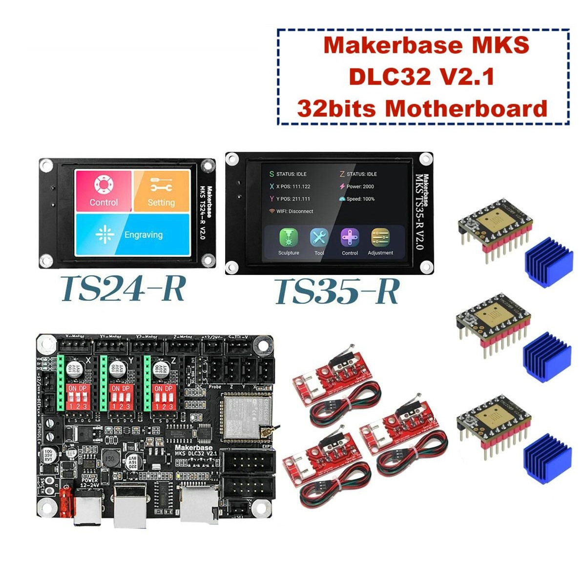 Makerbase MKS DLC32 V2.1 32 بت - مراجعة Industrial Laser Sensor وسعره