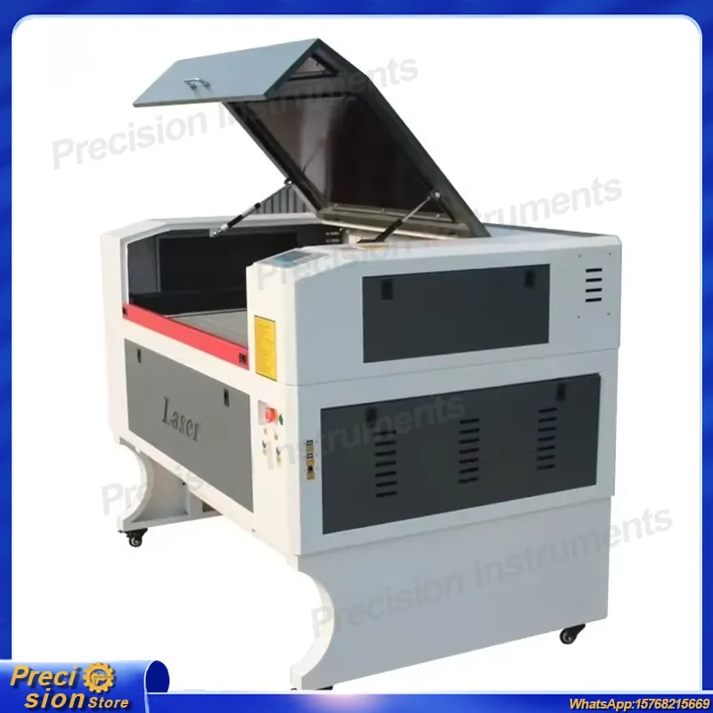 ماكينة نقش بالليزر CNC 6090 بق - مراجعة Industrial Laser Engraver For Wood وسعره