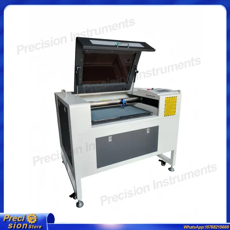 ماكينة نقش بالليزر CNC 6090 بق - مراجعة Industrial Laser Engraver For Wood وسعره