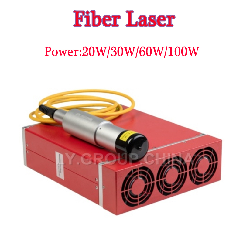 الأصلي 20 واط 30 واط 60 واط 10 - مراجعة Fiber Laser Source 20W وسعره