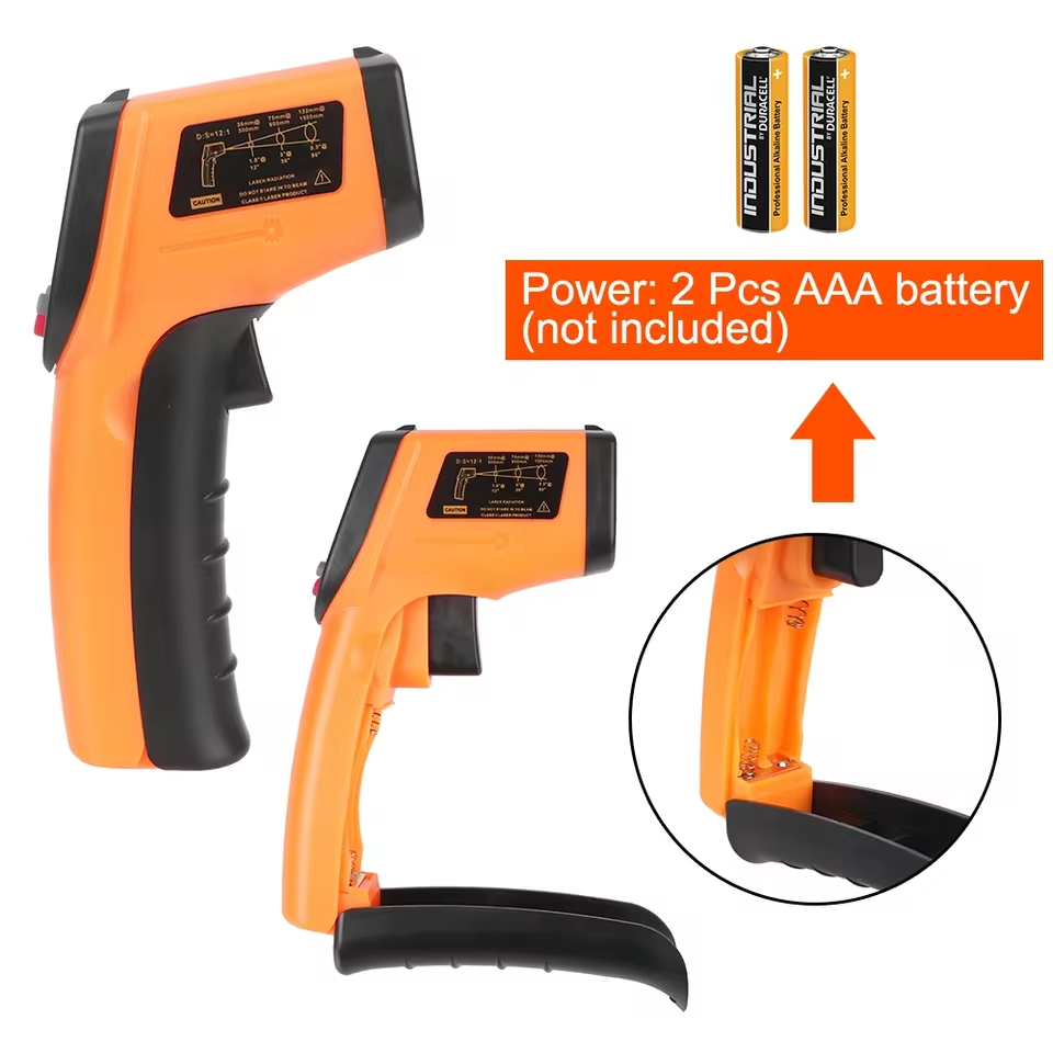 جهاز قياس الحرارة الرقمي بالأش - مراجعة Industrial Laser Blaster وسعره