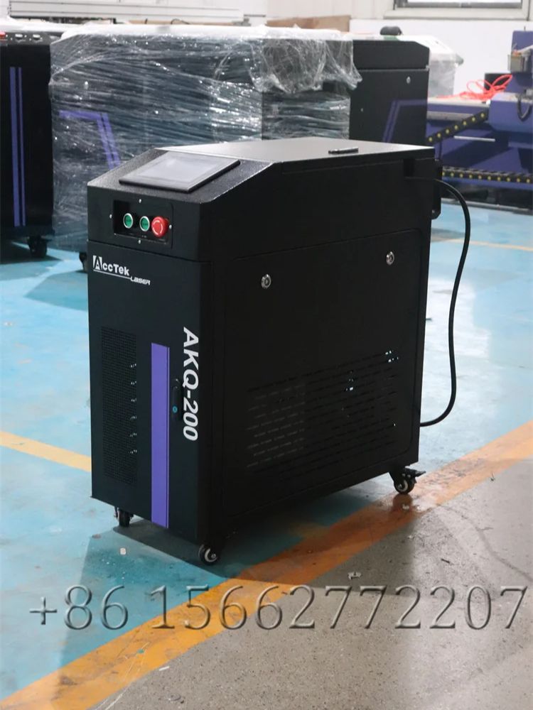 ماكينة التنظيف بالليزر النبضي  - مراجعة Industrial Laser Cleaning وسعره