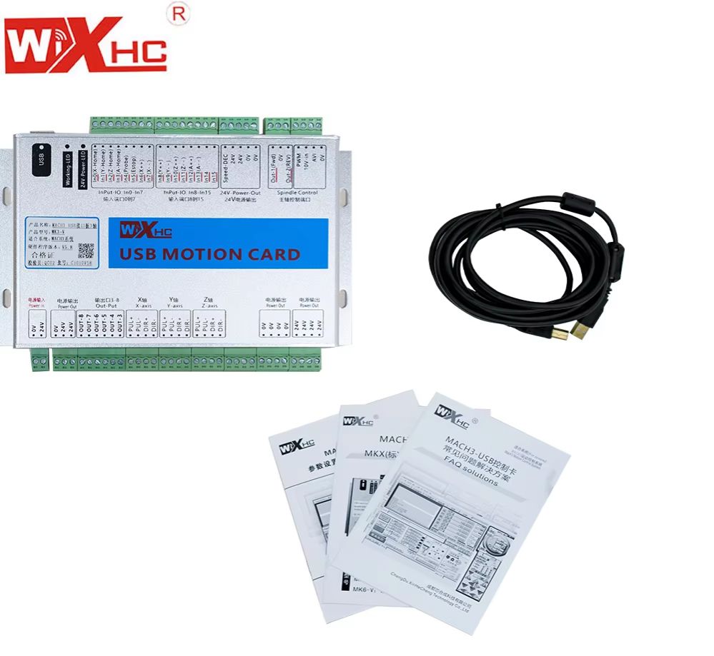 وحدة تحكم CNC USB بتردد 2000 ك - مراجعة Breakout Board Mach3 وسعره