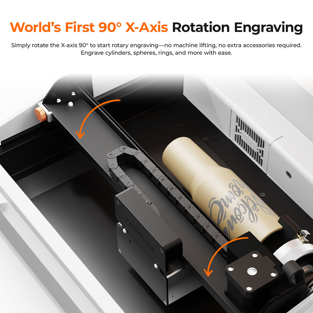 آلة نقش بالليزر TOOCAA NOVA 20 - مراجعة Co2 Laser Engraving Machine وسعره