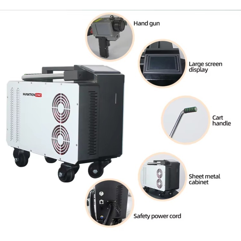 جهاز تنظيف بالليزر المحمول بقو - مراجعة Industrial Laser Cleaning وسعره