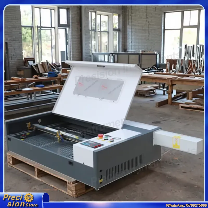آلة نقش بالليزر CO2 6040 مقاس  - مراجعة Co2 Laser Engraving Machine وسعره