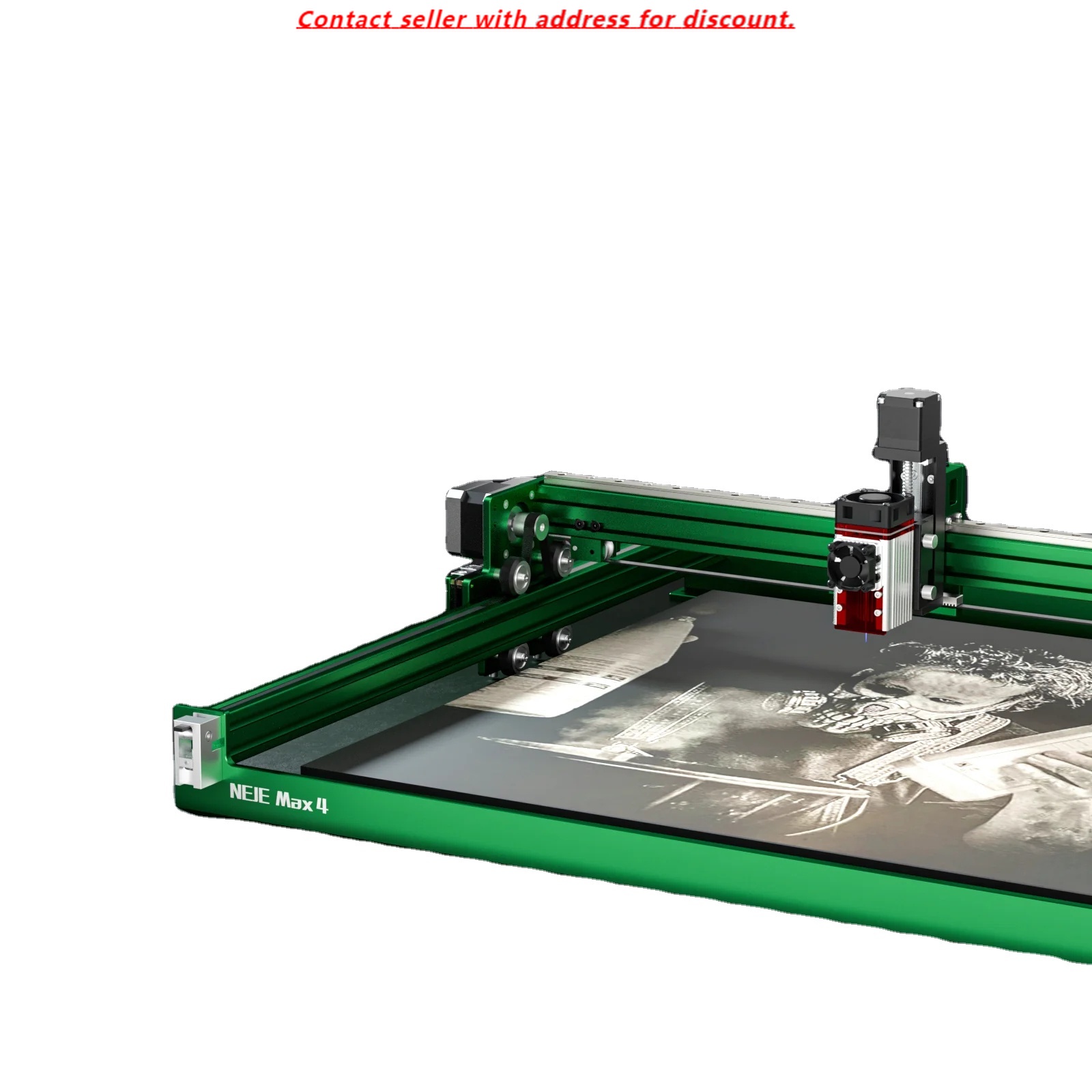 NEJE Max 4 A40640 آلة الحفر با - مراجعة Industrial Laser Engraver For Wood وسعره