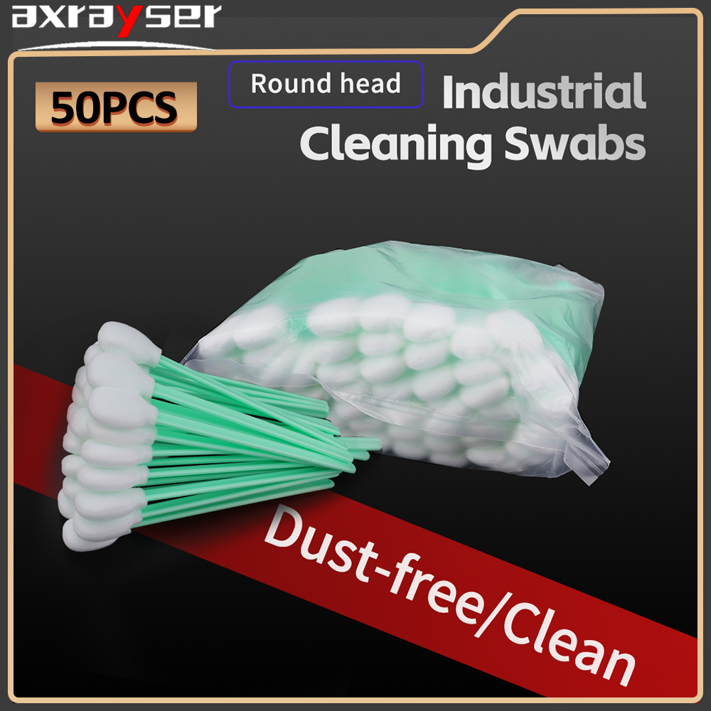 50 قطعة من مسحات القطن الصناعي - مراجعة Industrial Laser Cleaning وسعره