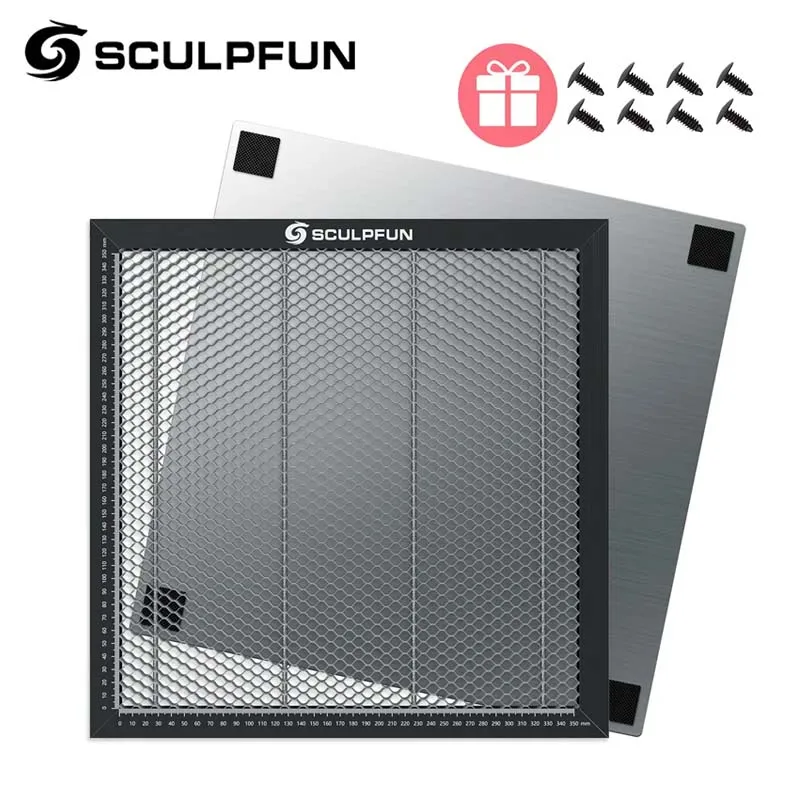 الليزر حفارة العمل السرير العس - مراجعة Co2 Laser Engraving Machine وسعره