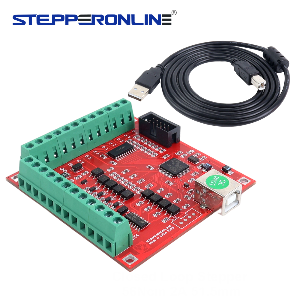 4-محور USB CNC لوحة القطع تحكم - مراجعة Breakout Board Mach3 وسعره