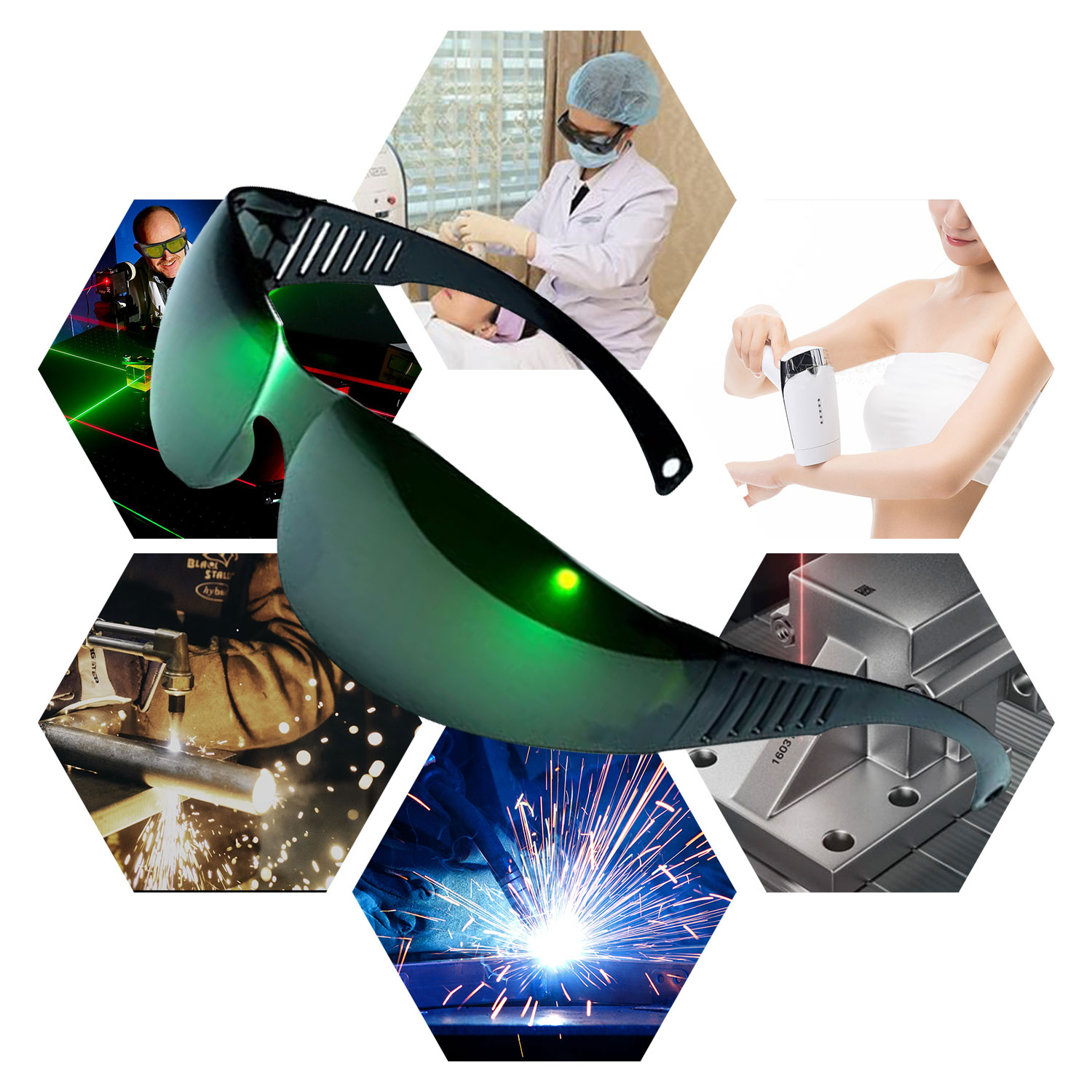 نظارات واقية من الرصاص واقية م - مراجعة Laser Safety Goggles وسعره