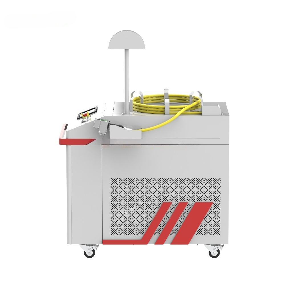 نظام تنظيف بالليزر الليفي المس - مراجعة Industrial Laser Paint Remover وسعره